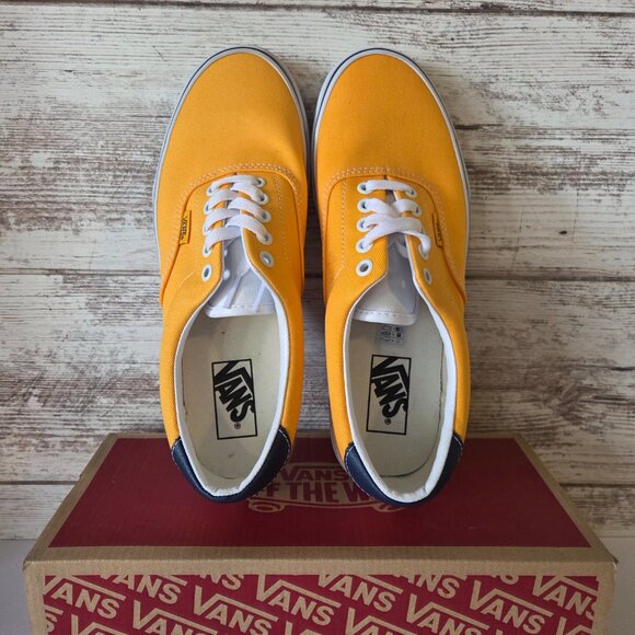 🌻 Vans Authentic Yellow Canvas Low-Top Sneakers | Never Worn w/ Box - Picture 5 of 8